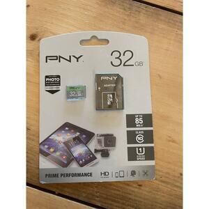 NEW! PNY technology 32gb memory card.